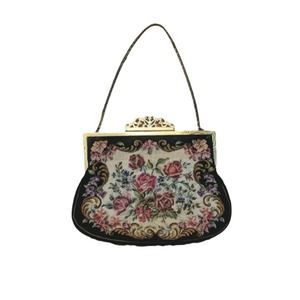 Vintage Floral Tapestry Mini Bag Austrian
